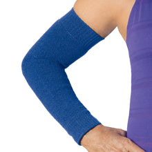 Load image into Gallery viewer, Royal blue sleeves to prevent skin tears