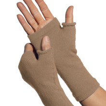 Load image into Gallery viewer, finger less glove khaki colour