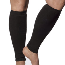 Load image into Gallery viewer, Protect your shins with these black leg protectors