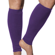 Load image into Gallery viewer, Protect legs from injury with these purple Limbkeepers