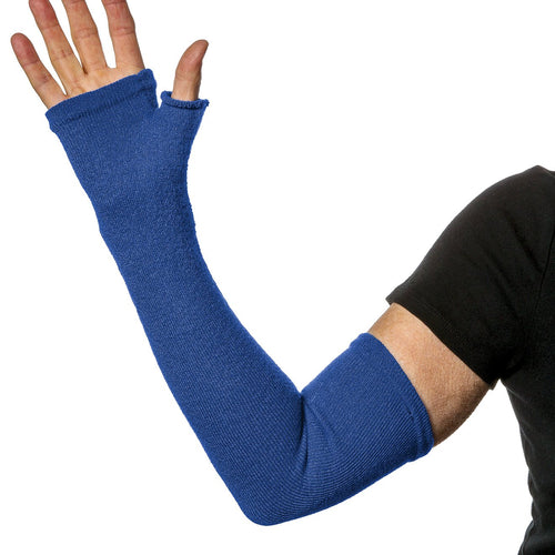 Royal Blue full arm protectors and hand protection